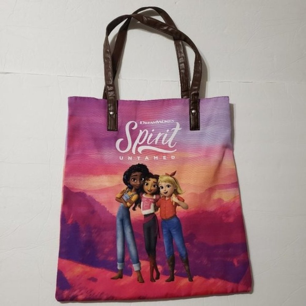 Dream Works Spirit Untamed Shoulder Tote Bag 14.5"H X 13"W